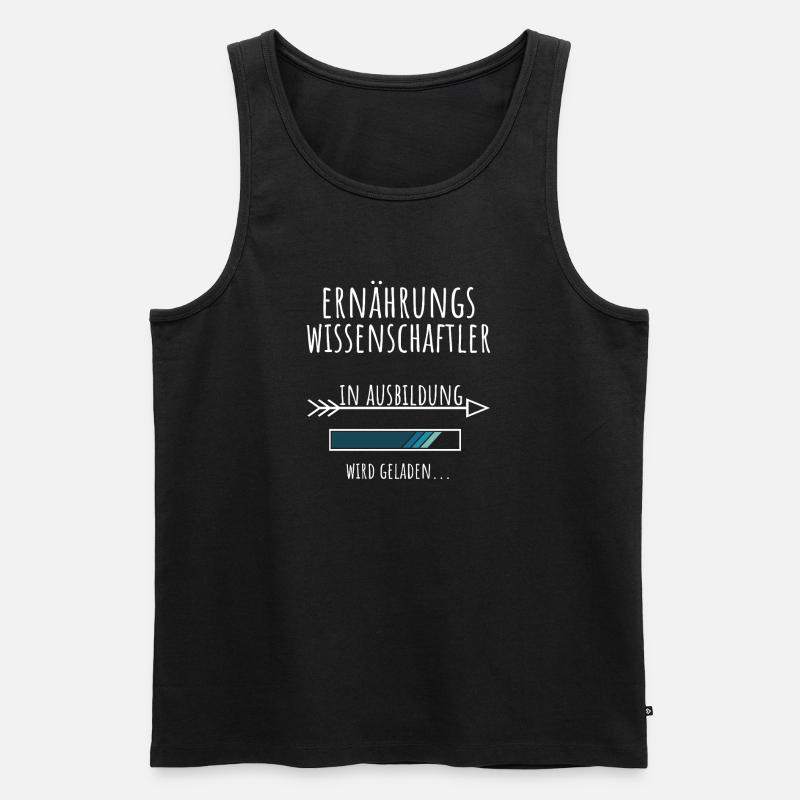 Ernährungswissenschaft Studium Beruf Ausbildung - Männer Premium Bio Tank Top - Schwarz