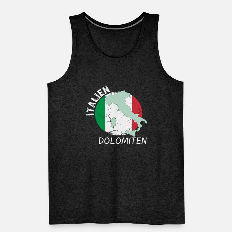 Dolomites Men's Premium Organic Tank Top