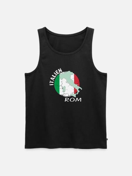 Rome - Débardeur bio Premium Homme - noir