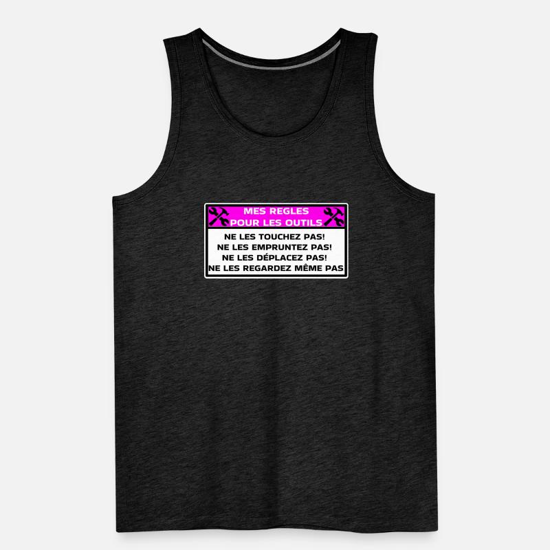My rules for tools Men's Premium Organic Tank Top