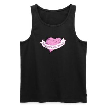 Streiche-Koordinatorin St. Patrick's Day  - Männer Premium Bio Tank Top - Schwarz - Vorne - AI Model Male 178 light (178cm)