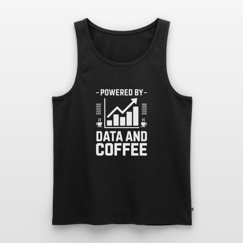 Data Analyst Saying Funny Data Analyst Gift Men's Premium Organic Tank Top
