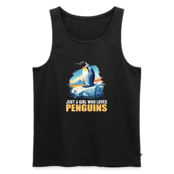 Pingouins Pingouin - Débardeur bio Premium Homme - noir - Devant - Michal (187cm)