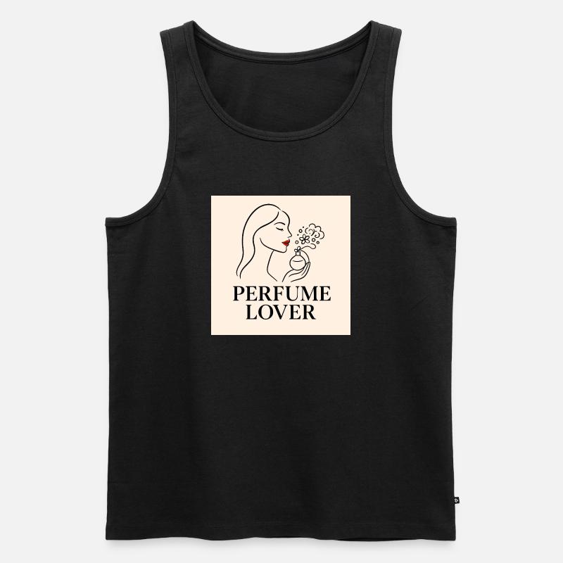 Perfume_Lover - Männer Premium Bio Tank Top - Schwarz