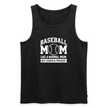 Lustiger Opa weiß alles - Männer Premium Bio Tank Top - Schwarz - Vorne - Michal (187cm)