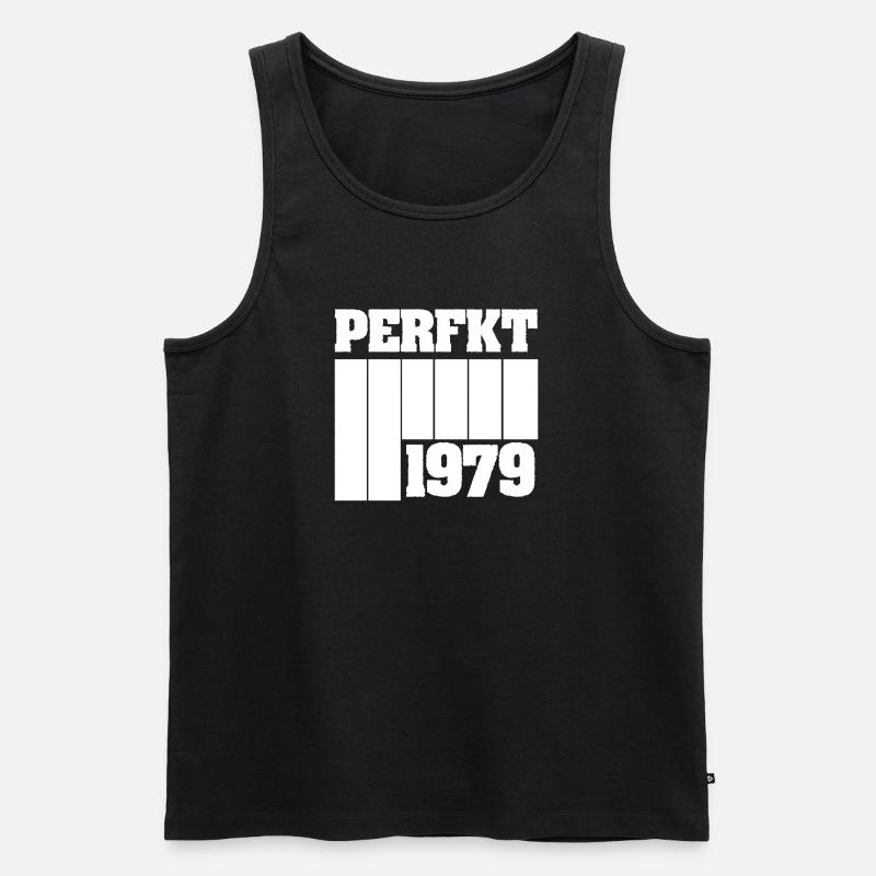 1979 - Männer Premium Bio Tank Top - Schwarz
