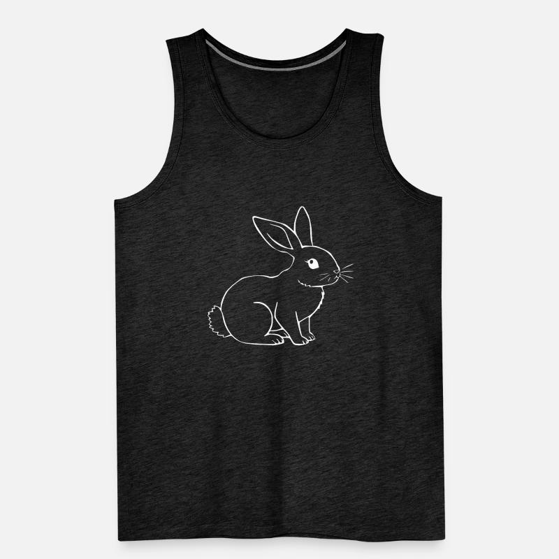 Rabbit Bunny Bunny Dwarf Rabbit Gift Men's Premium Organic Tank Top