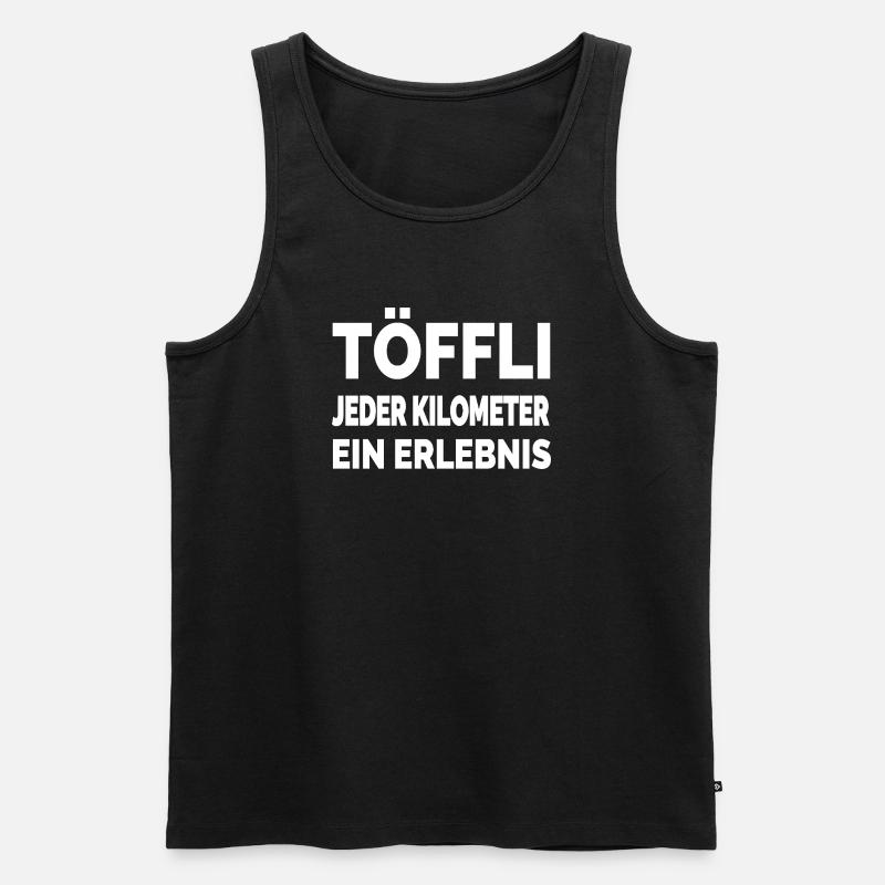Töffli - Männer Premium Bio Tank Top - Schwarz