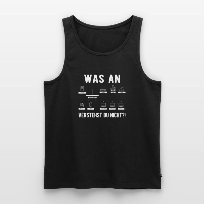 Computer Scientist Computer Science Computer Geek Funny Ges Men's Premium Organic Tank Top