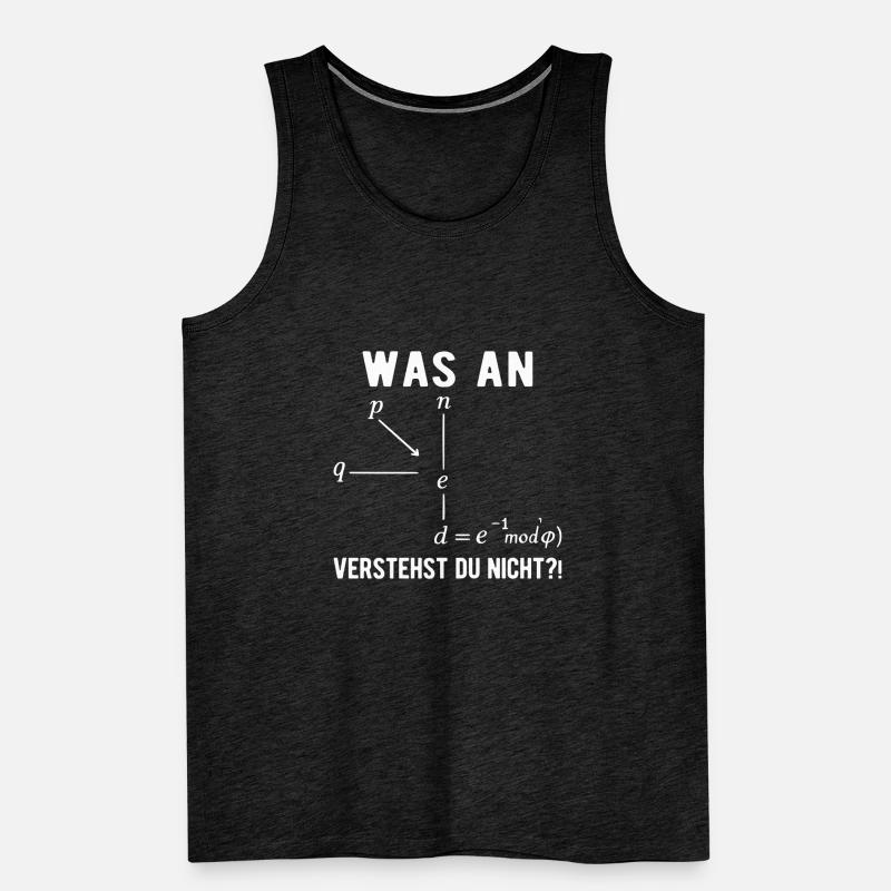 Informatiker Programmierer Computer Nerd Spruch  Männer Premium Bio Tank Top
