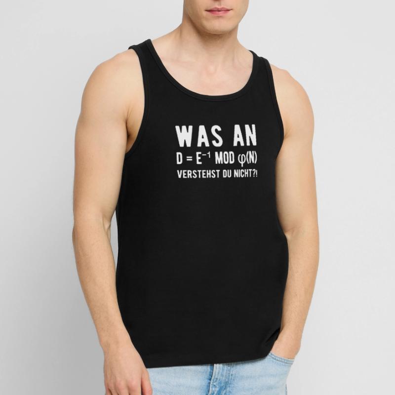 Informatiker Informatik Student Programmierer  Männer Premium Bio Tank Top