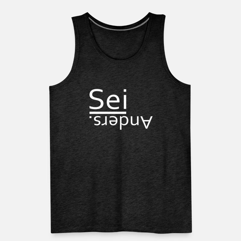Be different Men's Premium Organic Tank Top