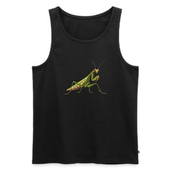 Praying mantises Praying mantis - Men's Premium Organic Tank Top - black - Front - Michal (187cm)
