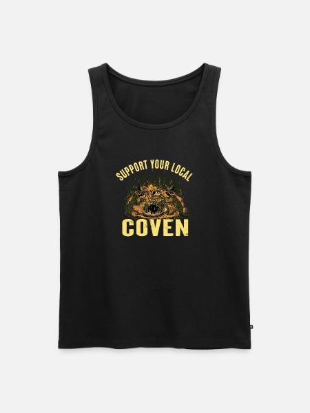 Hexen Geschenkidee Hexenzirkel Hexenschwester Hexe - Männer Premium Bio Tank Top - Schwarz