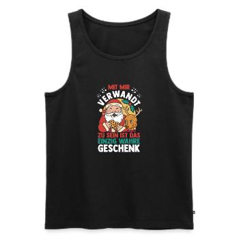 Archery Archery Archery - Men's Premium Organic Tank Top - black - Front - AI Model Male 178 light (178cm)