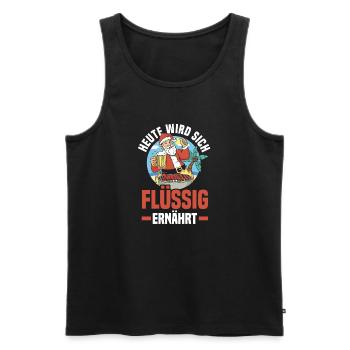 Archery Archery Archery - Men's Premium Organic Tank Top - black - Front - AI Model Male 178 light (178cm)