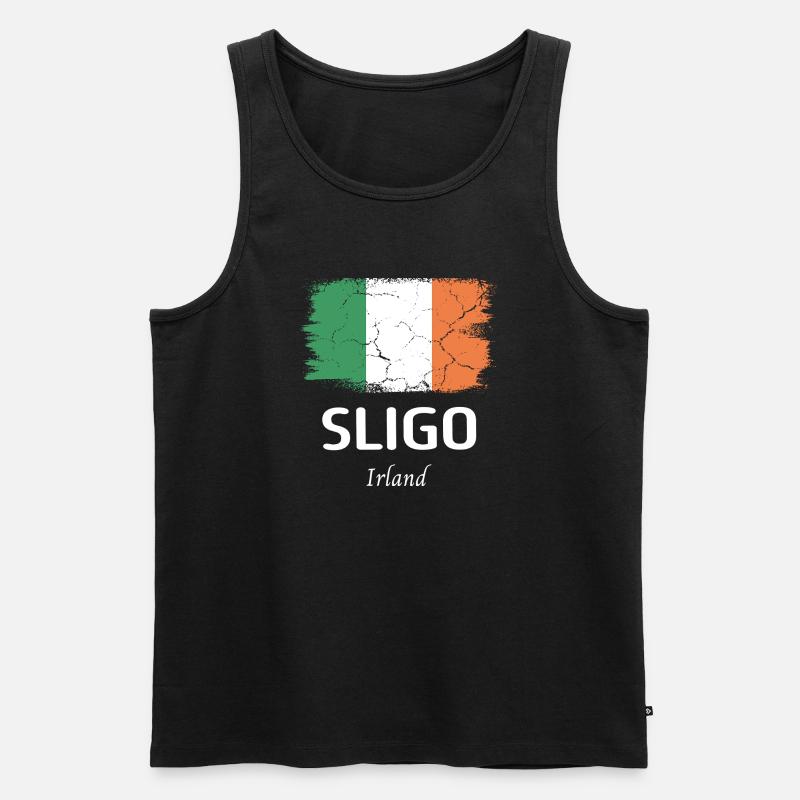 Sligo - Männer Premium Bio Tank Top - Schwarz