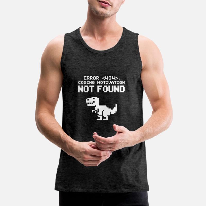 Debugging Programming Humor Engineer Men's Premium Organic Tank Top