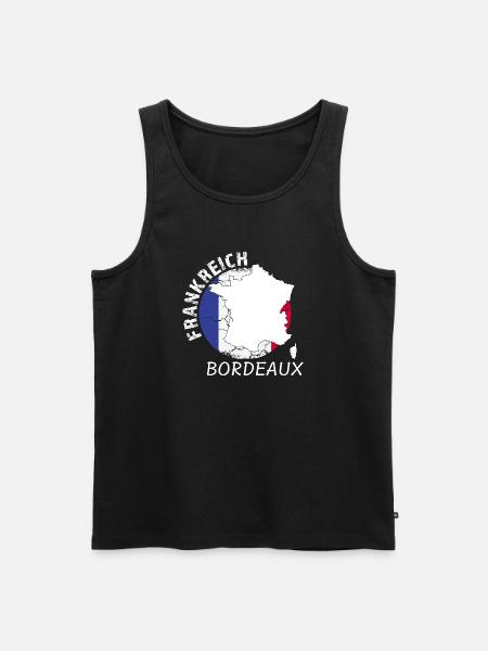 Bordeaux - Débardeur bio Premium Homme - noir