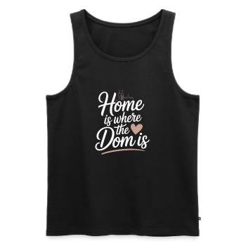 Cologne Home est là où le Dom est Cologne Carnaval Cologne - Débardeur bio Premium Homme - noir - Devant - Michal (187cm)