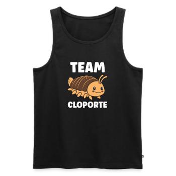 Woodlouse - Men's Premium Organic Tank Top - black - Front - Michal (187cm)