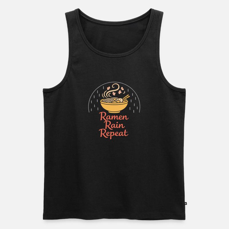Anime-introvert Weeb Stubenhocker - Männer Premium Bio Tank Top - Schwarz