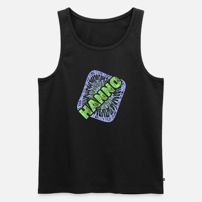 Hanno - Männer Premium Bio Tank Top - Schwarz