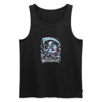  Kälter Als Jede Winternacht Sensenmann Eisiger - Männer Premium Bio Tank Top - Schwarz - Vorne - AI Model Male 178 light (178cm)