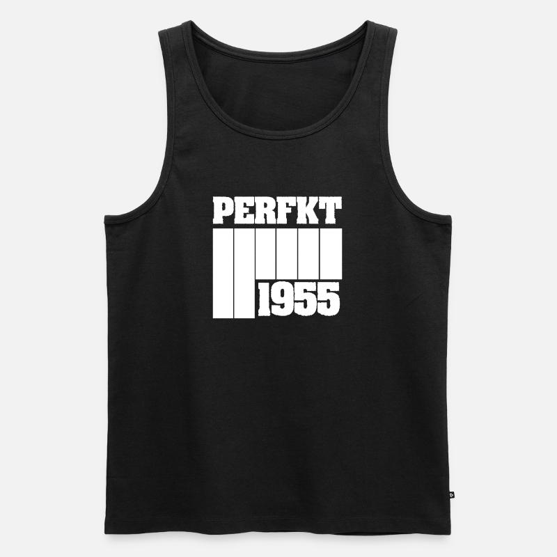 1955 - Männer Premium Bio Tank Top - Schwarz