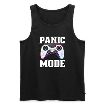 Gaming Gamer Video Games Controllers Gaming Gamers - Men's Premium Organic Tank Top - black - Front - Michal (187cm)
