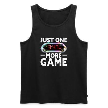 Gaming Gamer Video Games Controllers Gaming Gamers - Men's Premium Organic Tank Top - black - Front - Michal (187cm)