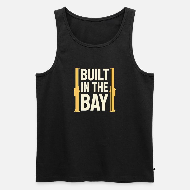 Mechanic apprentice Mechanic workshop apprentice - Men's Premium Organic Tank Top - black