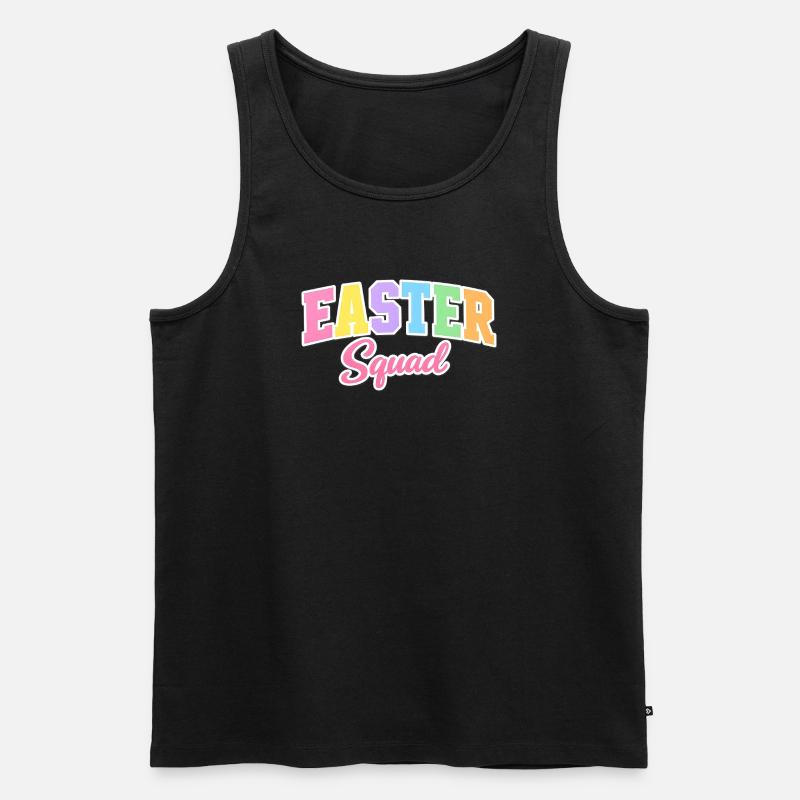 Easter Squad Ostern - Männer Premium Bio Tank Top - Schwarz