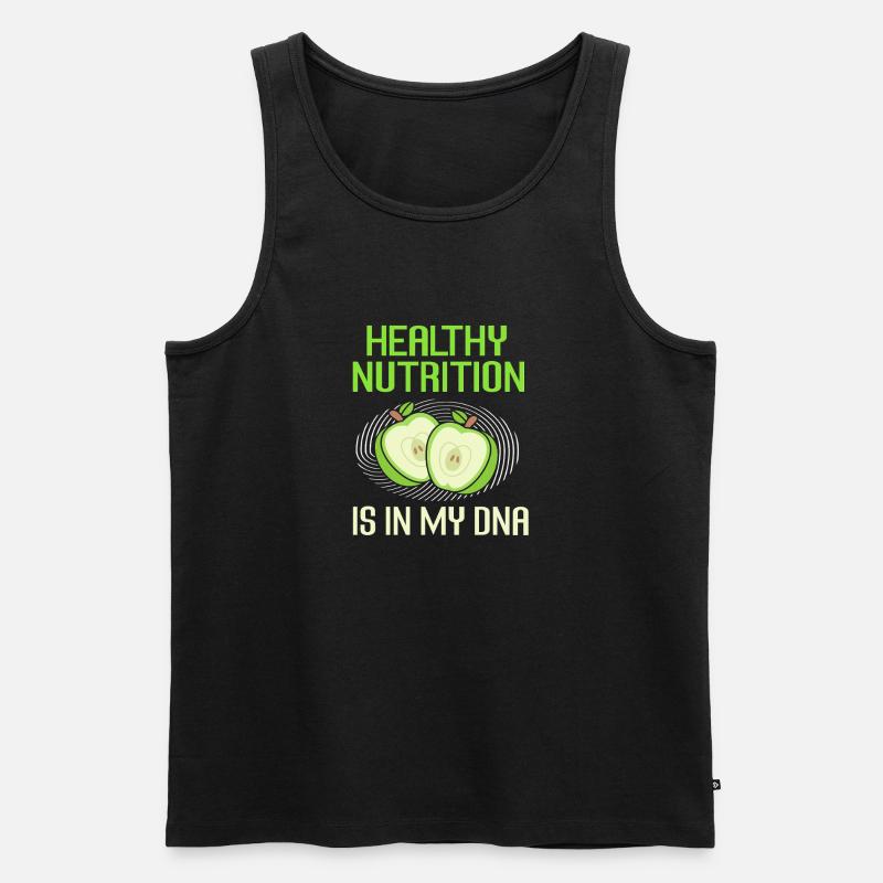 Diätassistent Diät - Männer Premium Bio Tank Top - Schwarz