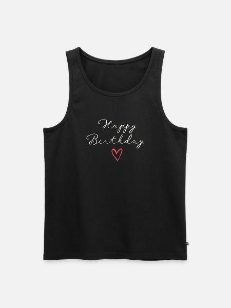 Joyeux anniversaireJoyeux anniversaire - Débardeur bio Premium Homme - noir