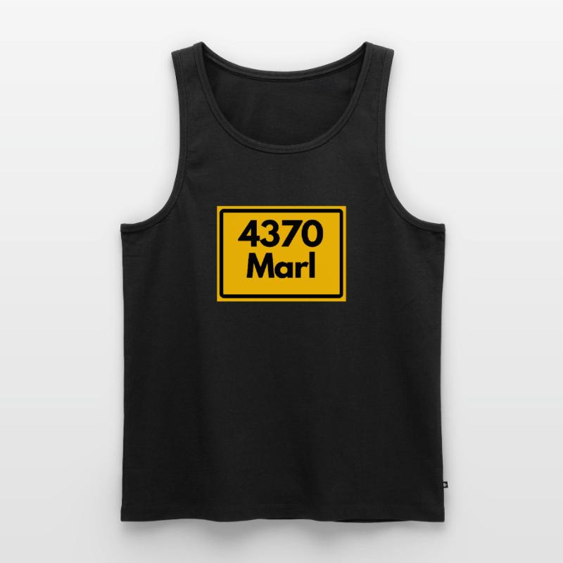 OLD POSTCODE POSTCODE RETRO 4370 MARL – NRW Men's Premium Organic Tank Top