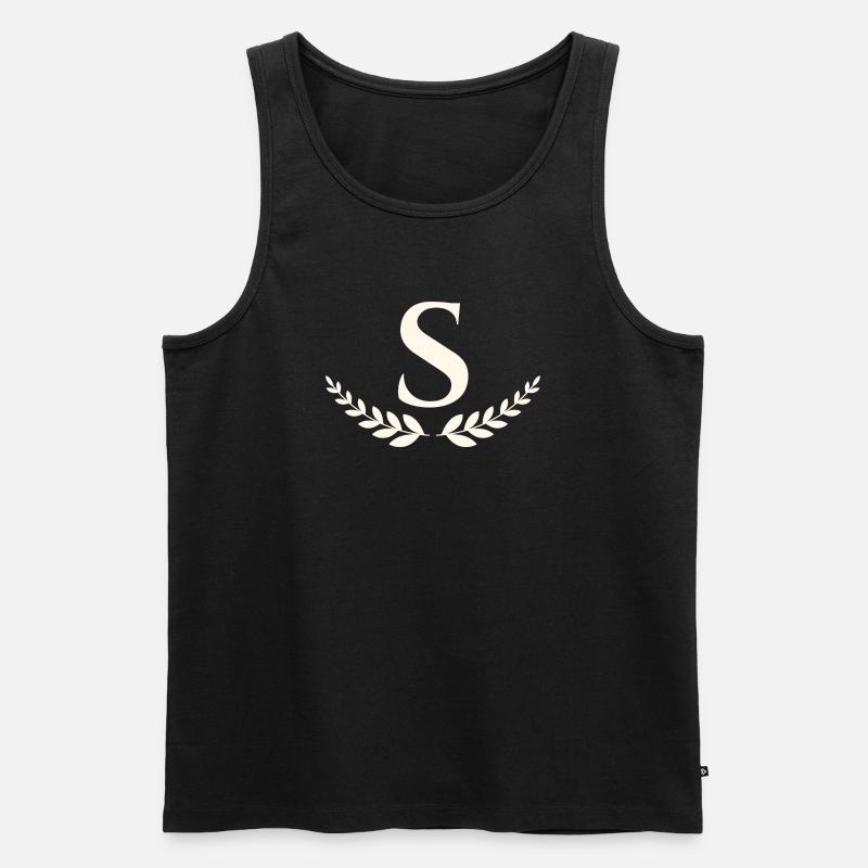 S - Männer Premium Bio Tank Top - Schwarz