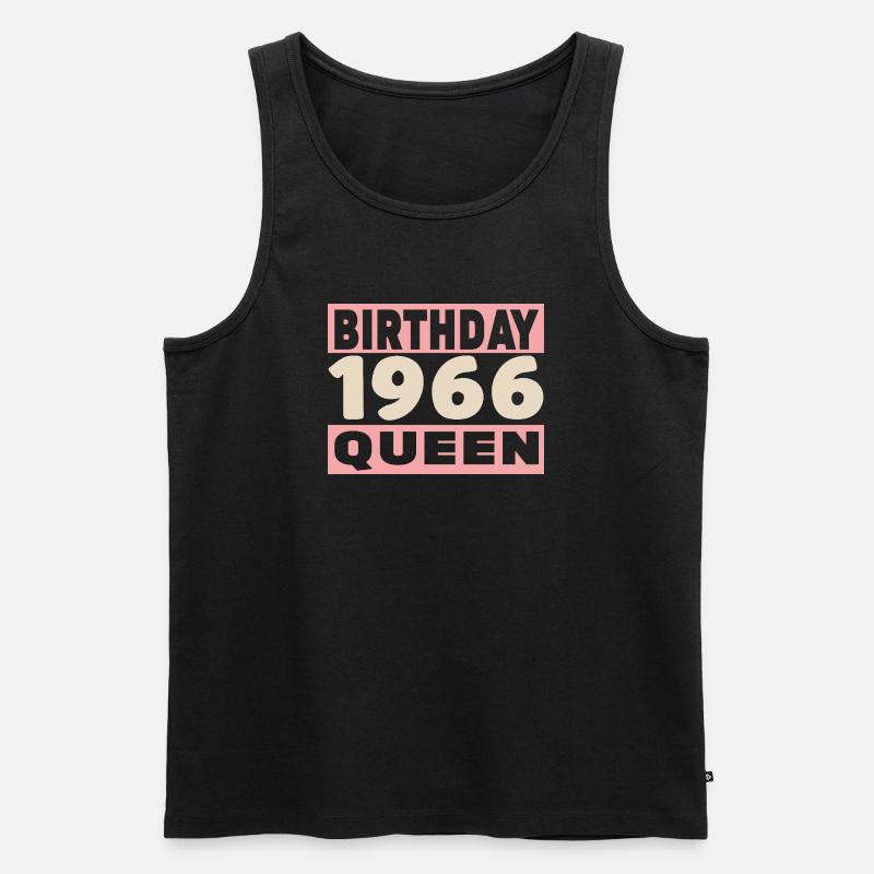 Biker 60-jähriges Jubiläum 1966 - Männer Premium Bio Tank Top - Schwarz