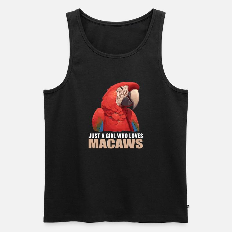 Aras Ara - Männer Premium Bio Tank Top - Schwarz