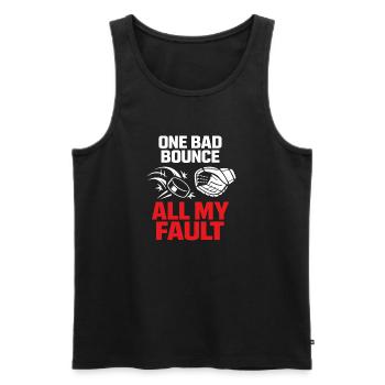 Hockey Goalie Geschenk Goalie Life Hockey Goalie - Männer Premium Bio Tank Top - Schwarz - Vorne - AI Model Male 178 light (178cm)