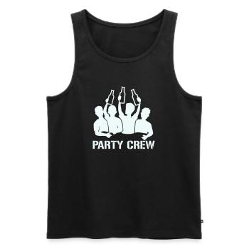 Équipe de la Bottle Raise Party - Débardeur bio Premium Homme - noir - Devant - Michal (187cm)