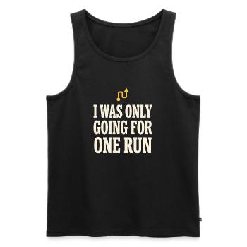 Truck Sim Truck Simulator Sim Trucker Long Haul - Men's Premium Organic Tank Top - black - Front - AI Model Male 178 light (178cm)