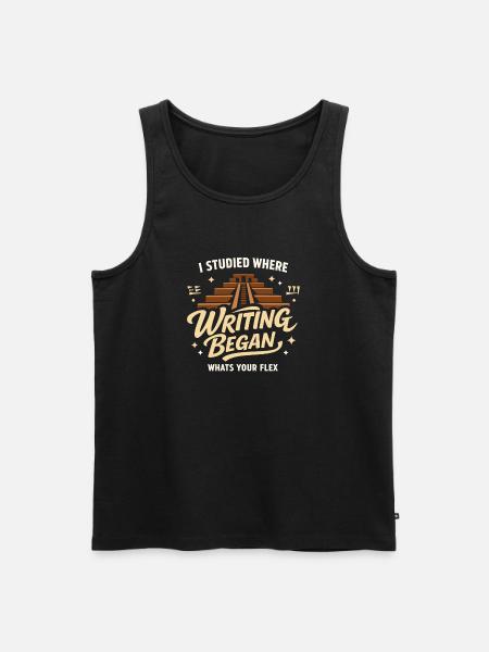 Ancient Mesopotamia, Sumerian - Men's Premium Organic Tank Top - black