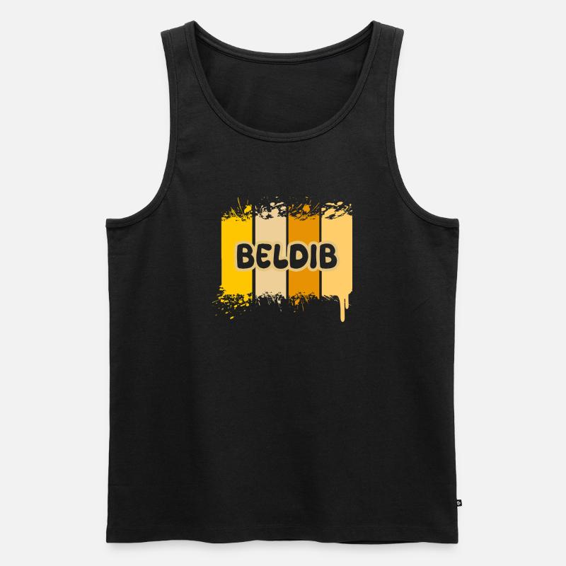 Beldib - Männer Premium Bio Tank Top - Schwarz