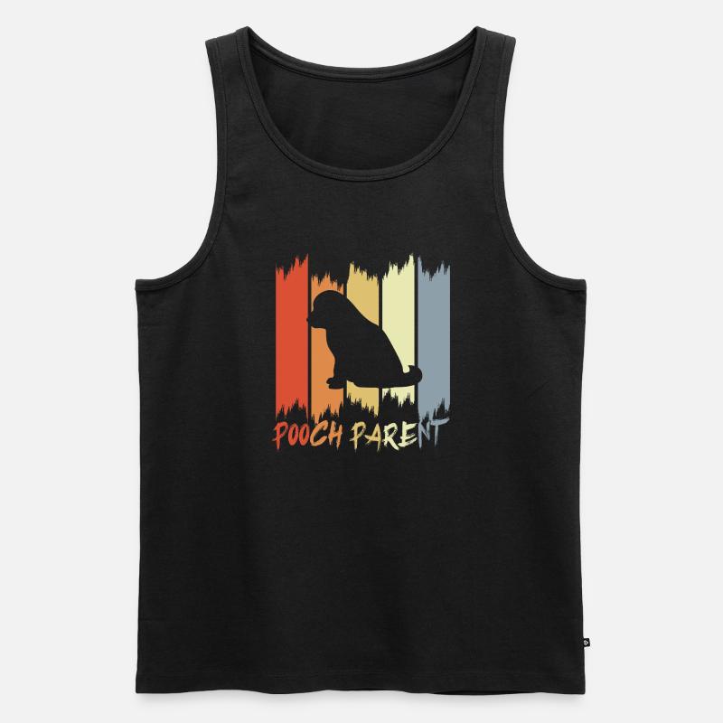 Hundebesitzer - Männer Premium Bio Tank Top - Schwarz