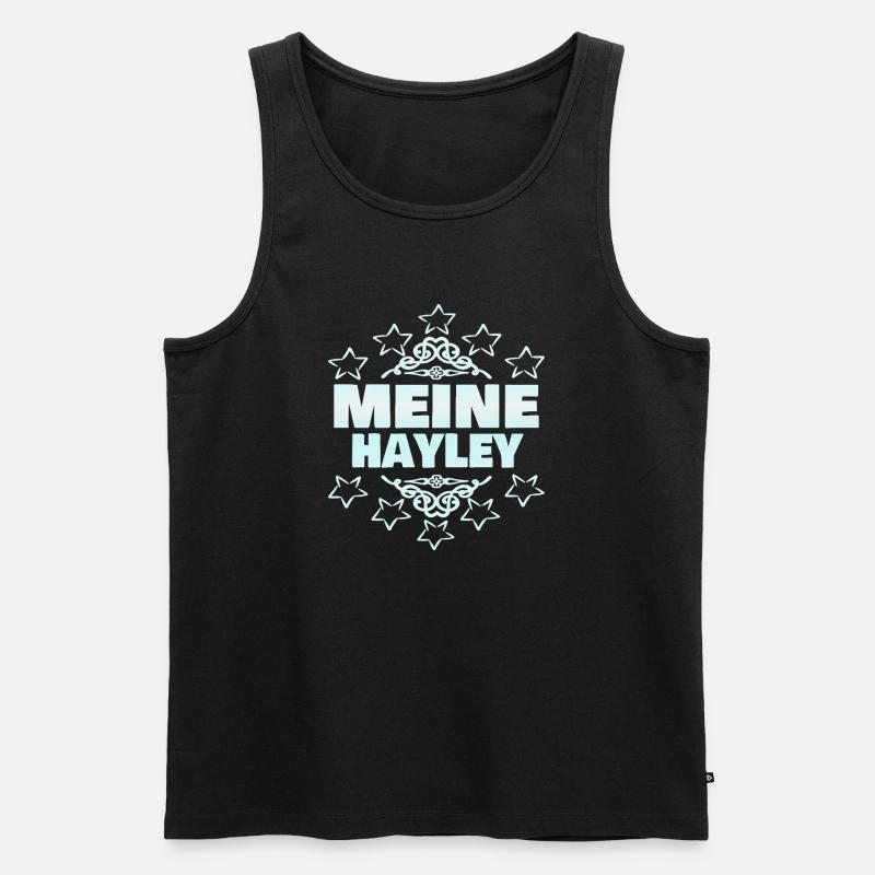 Hayley als Ehefrau - Männer Premium Bio Tank Top - Schwarz