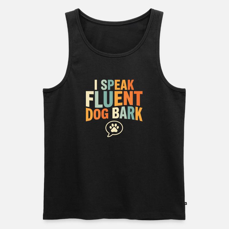 Zwingertechniker, Zwingerassistent, Tierpflege - Männer Premium Bio Tank Top - Schwarz