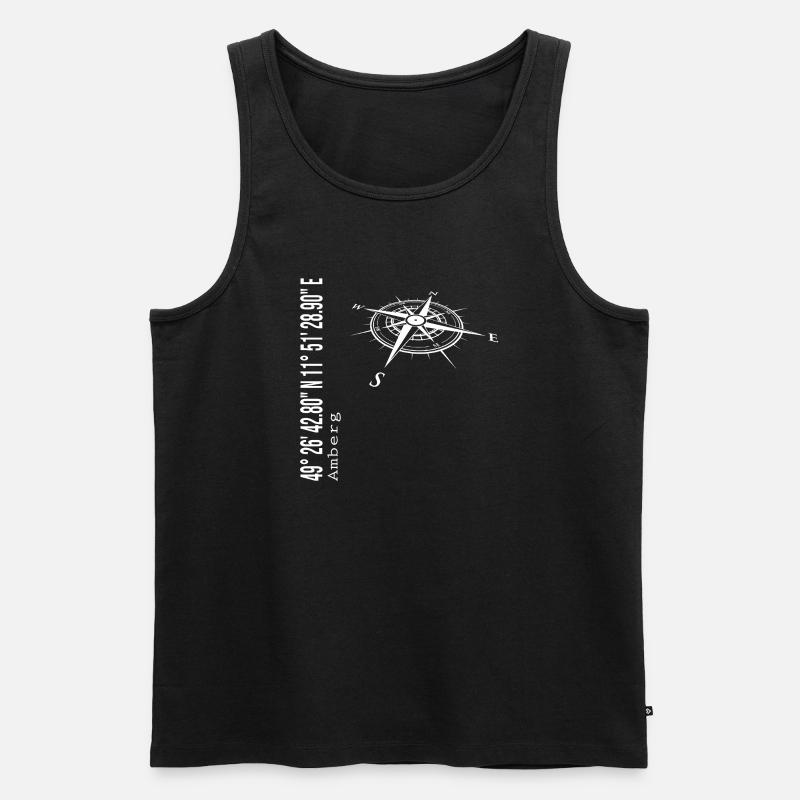 Amberg - Débardeur bio Premium Homme - noir