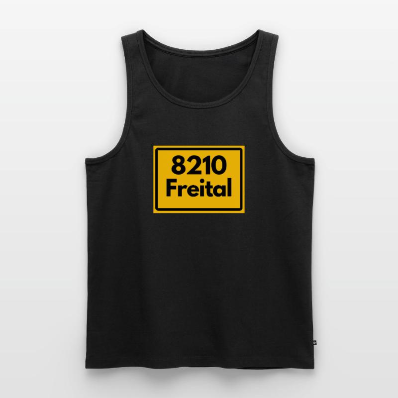 OLD POSTCODE POSTCODE 8210 FREITAL SAXONY Men's Premium Organic Tank Top