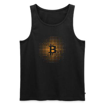 Bitcoin, Bitcoiner Geschenkidee - Männer Premium Bio Tank Top - Schwarz - Vorne - AI Model Male 178 light (178cm)